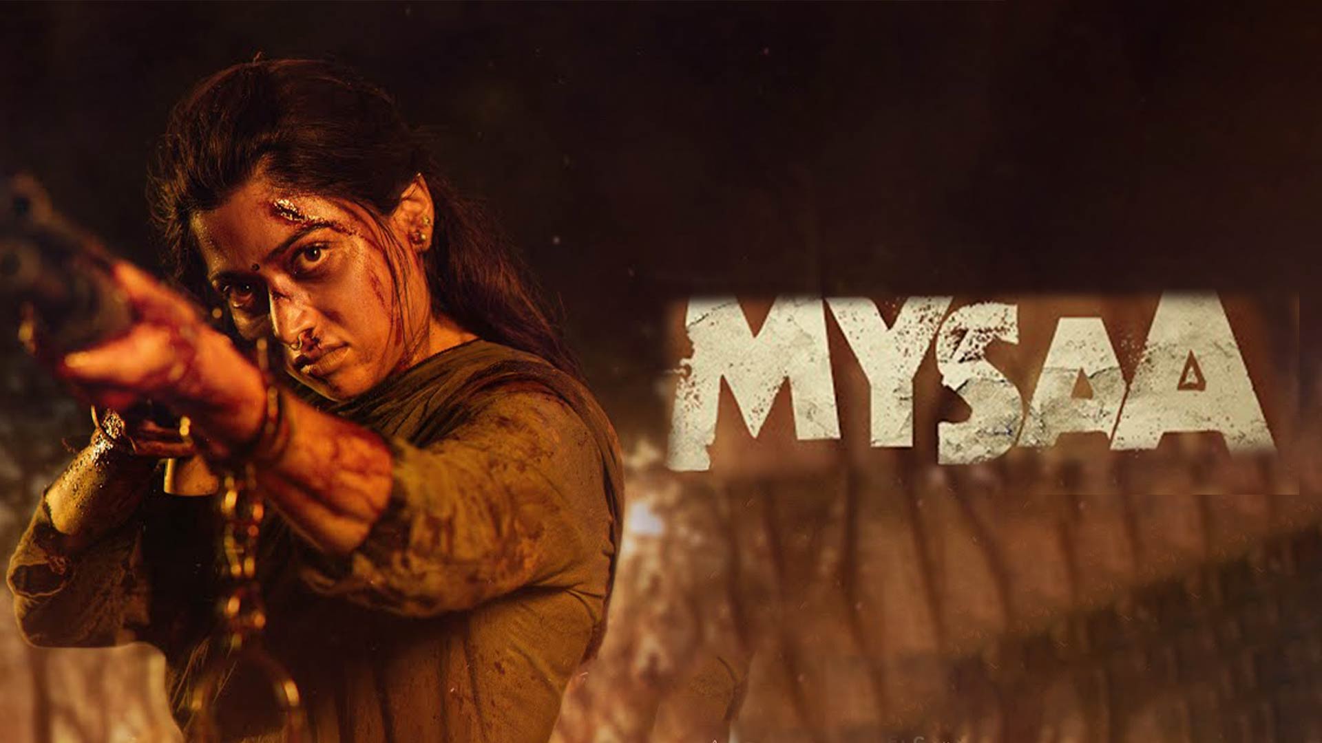 Mysaa First Glimpse (Telugu) | Rashmika Mandanna | Rawindra Pulle | Jakes Bejoy | UnFormula Films