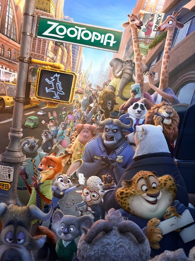 Zootopia (2016) poster