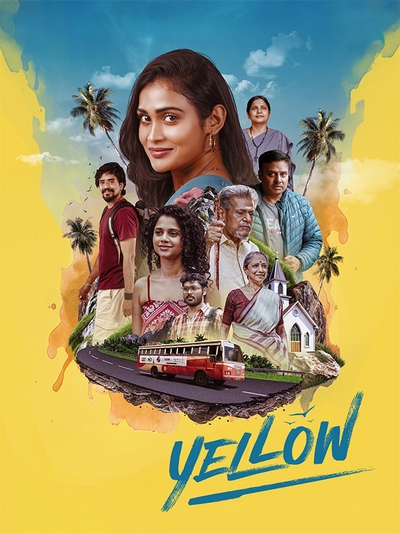 Yellow poster