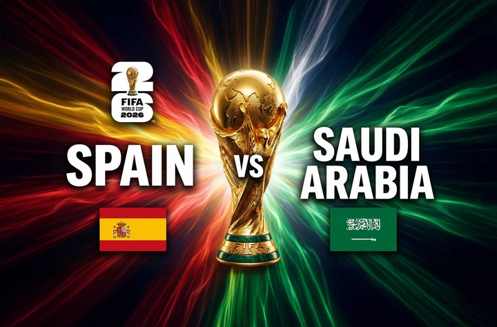 FIFA World Cup 2026: Spain vs Saudi Arabia movie banner